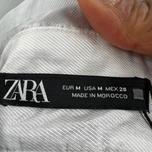 Zara Overall Textured Pinafore Dress Bloggers Favorite - Picture 10 of 12